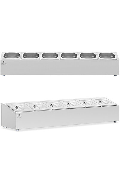 Other Suport de afișare pentru recipiente de catering 6 x GN 1/6 11,4 l + rec...