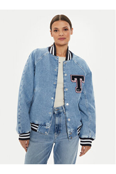 Tommy Jeans Women's Denim jacket DW0DW18202 Blue