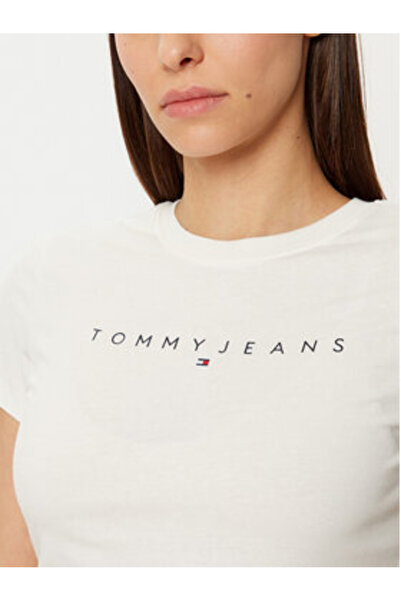 Tommy Jeans Women's T-Shirt DW0DW18398 White