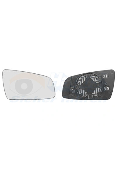 VAN WEZEL Sticla Oglinda Oglinda Retrovizoare Exterioara Stanga Opel Zafira /...