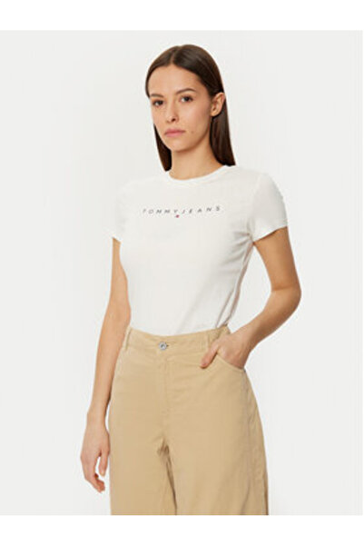 Tommy Jeans Women's T-Shirt DW0DW18398 White