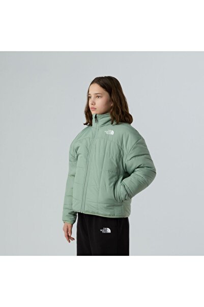 THE NORTH FACE Çift Taraflı Shasta Kız Çocuk Ceket NF0A88UCBQ11 Yeşil-M