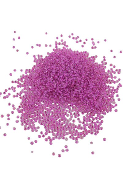 Serhat Aksesuar ve El İşçilik 08 خرز مطلي داخليًا باللون الفوشيا الداكن 3 مم ...