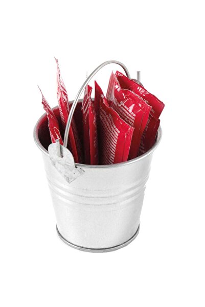 Other Miniature steel bucket with handle, diameter 70mm