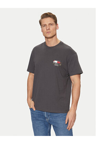 Tommy Jeans Men's T-Shirt DM0DM20351 Gray
