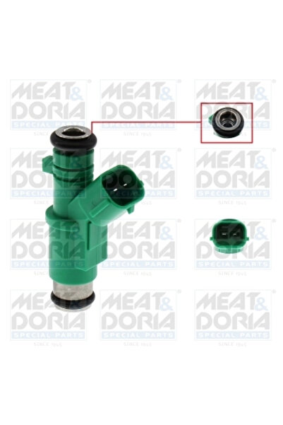 MEATDORIA Injector Citroen C2/C3 1/Nemo Autoutilitara/Limuzina Spatioasa Peug...