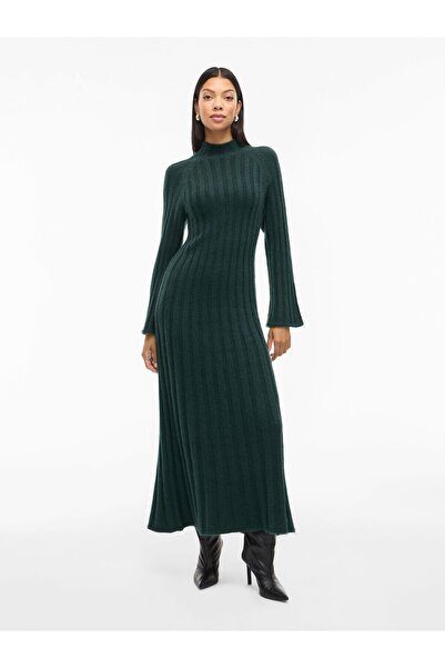 VILA Maxikleid VICLEO Strick