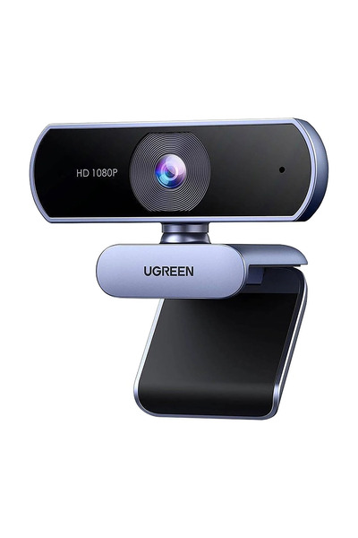 Other Full HD Webcam with USB-A Video Recording Microphones - Gray