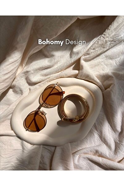 Bohomy Design ASİMETRİK DEKORATİF TAKI TABAĞI, BULUT TAKI TABAĞI, SUNUMLUK (W...