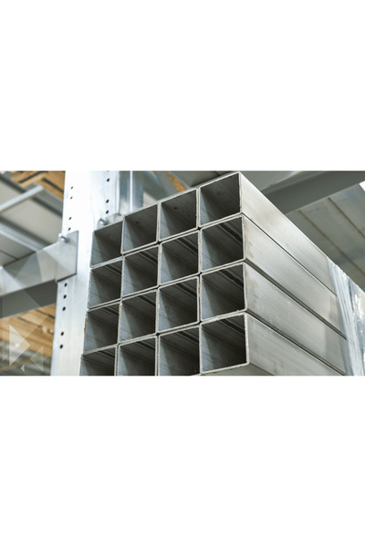 Profiller 100x100x3 MM KUTU PROFİL SİYAH (2 METRE)