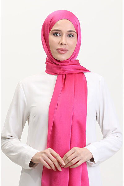 sefamerve Σάλι Jan Jan Chiffon 70239-21 Ροζ ζαχαροπλαστικής