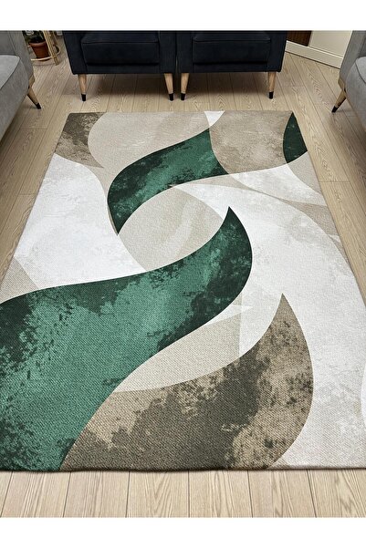 ALLGELSİN Elastic Micro Fleece Carpet Cover 4m2 160X230 or 6m2 200X300 Four or Six Meters Square Carpet Cover