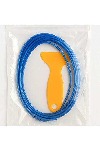 AutoFresh Automobile Interior Trim Strip Blue Color 5 Meters Flexible and Cuttable Decor Strip