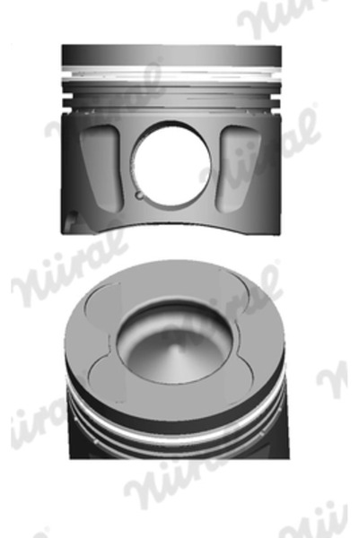 NÜRAL Piston Pentru Cilindrii 4-6 Mercedes-Benz C-Class/Clk/Cls