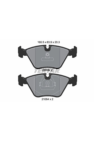 TEXTAR Set Placute Frana Frana Disc Bmw 3/5/7
