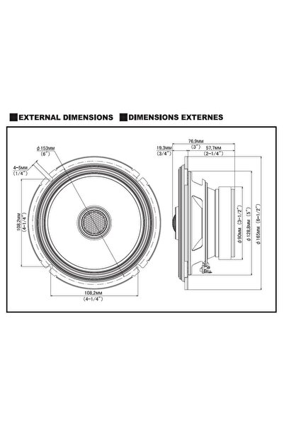 Alpine S2-S65 Coaxial Speakers 16.5 cm 80 W RMS