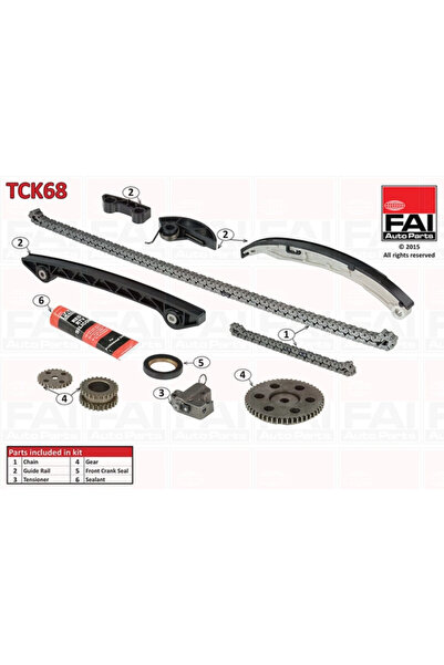 FAI AUTOPARTS Chit Lant De Distributie Partea De Jos Mazda 6