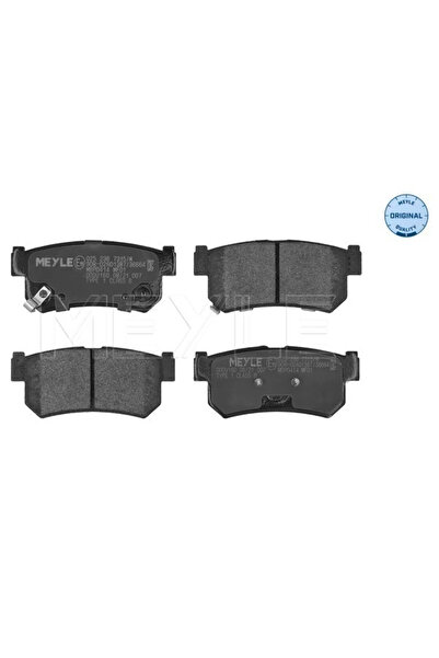 MEYLE Set plăcuțe de frână disc, axă față, Ssangyong Actyon 1/Actyon Sports 1...