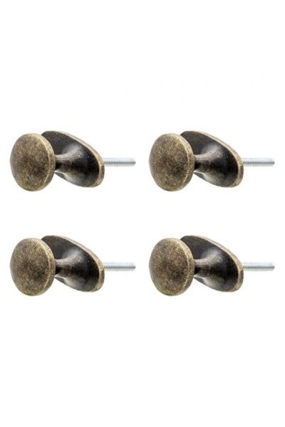 Clayre & Eef Set de 4 butoane pentru mobilier Clayre&Eef #64899