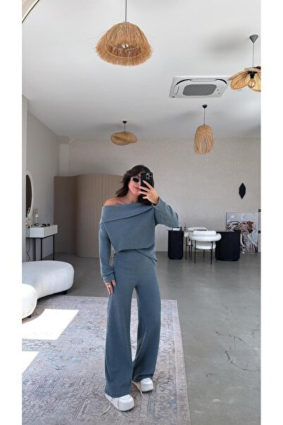 Buket Teke Costum Madonna albastru petrol