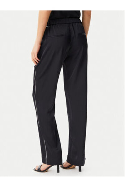 Calvin Klein Pantaloni din material textil pentru femei K20K208365 Negru