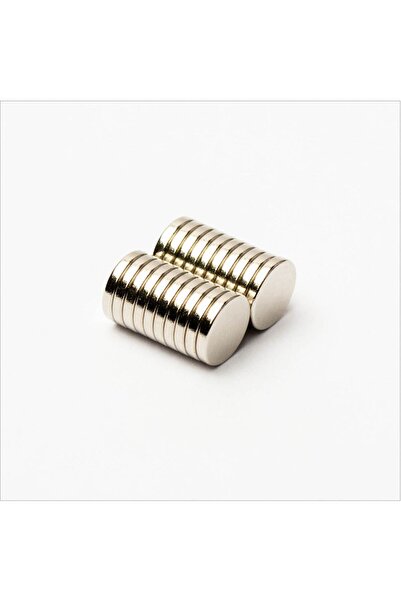 KONTAKTEK 40 Adet Yuvarlak Mini Neodyum Mıknatıs Magnet - D5x1mm