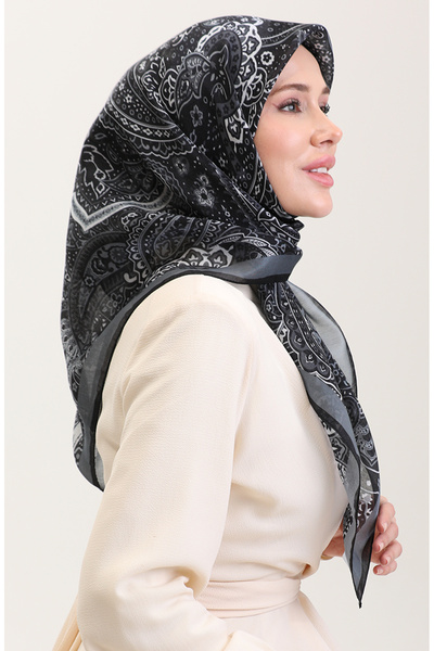 sefamerve Κεχριμπαρένιο Κασκόλ 70290-03 Καπνιστό