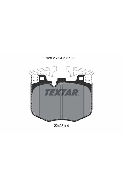 TEXTAR Set Placute Frana,Frana Disc 2242519,904 Alpina Xd3 Bmw 2 Cupe/3/3 Tou...