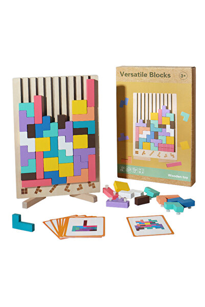 OEM Puzzle Montessori din Lemn, Joc Educativ Copii, 3+ Ani, Dezvoltare Cognit...