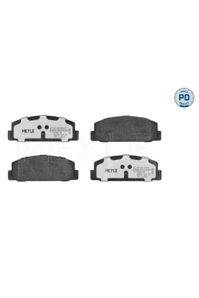 MEYLE Set Placute Frana Frana Disc Puntea Spate Mazda 6/Premacy 1997-2013