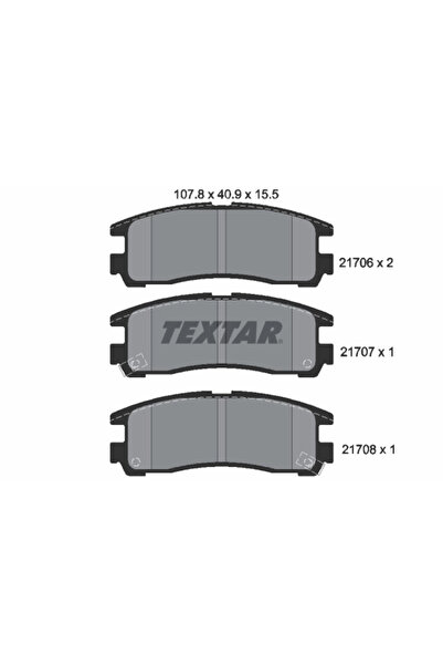 TEXTAR Set Placute Frana Frana Disc Chrysler Sebring Mitsubishi Eclipse 2/Gal...