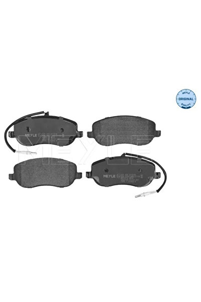 MEYLE Комплект спирачни накладки за преден мост, дискови спирачки Citroen C8/...
