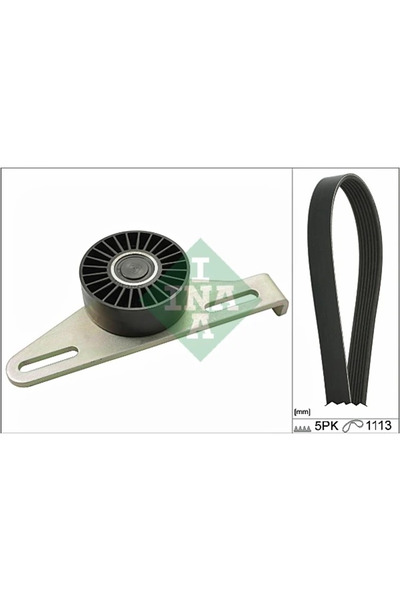 FAG Set Curea Transmisie Cu Caneluri Dacia Logan/Sandero Renault Clio 2/Clio ...