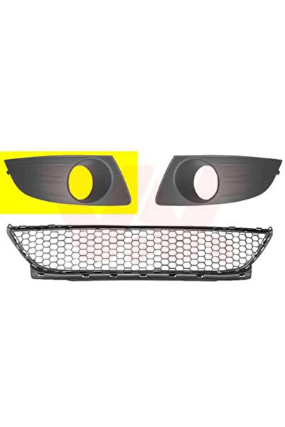 VAN WEZEL Grila Ventilatie Bara Protectie Fata Dreapta Dacia Logan