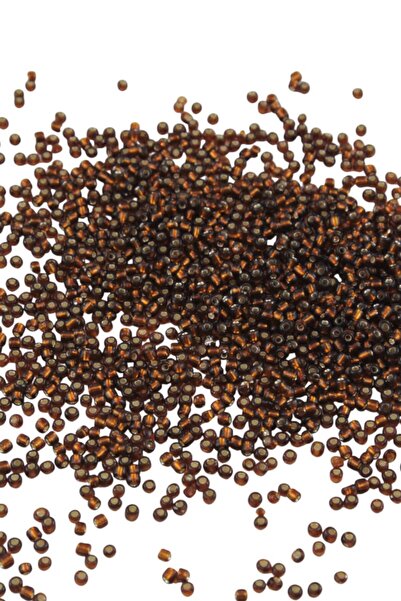 Serhat Aksesuar ve El İşçilik 08 خرز كريستال رملي بني 3 مم (100 جرام 6000 قطعة)