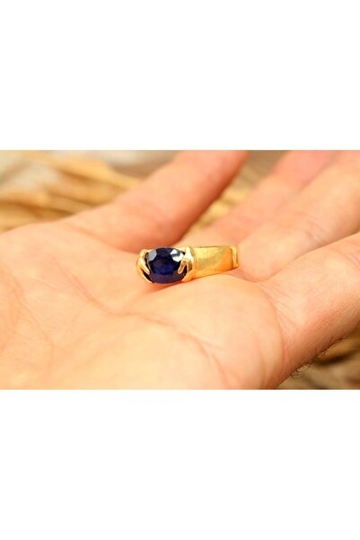 alpsilverart 925 Ayar Gümüş El Figürlü Safir Taşlı Yüzük | Kadınlara Özel Şık...