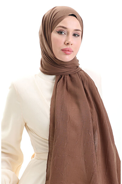 sefamerve Bamboo Shawl 70281-17 Brown
