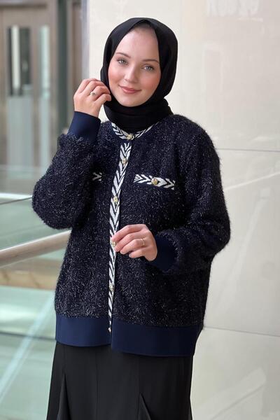 Ghisa Ribanalı Sim İpli Triko Hırka