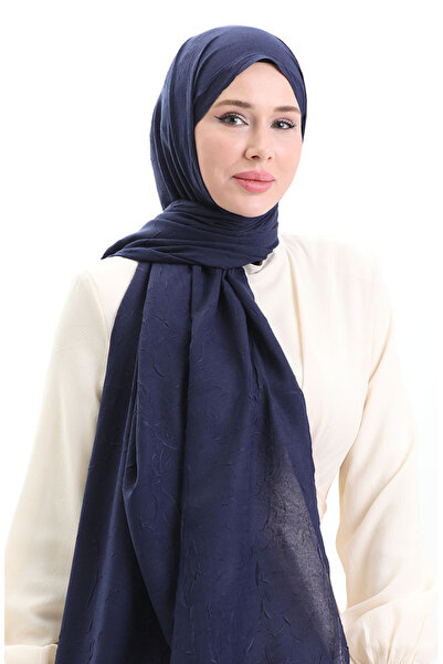 sefamerve Σάλι από μπαμπού 70281-24 Ναυτικό μπλε