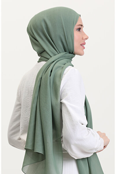 sefamerve Καλοκαιρινό σάλι 70256-11 Ανοιχτό χακί πράσινο