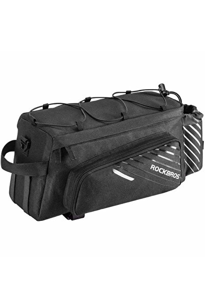 Other Geantă pentru portbiciclete cu buzunare și reflectoare - negru