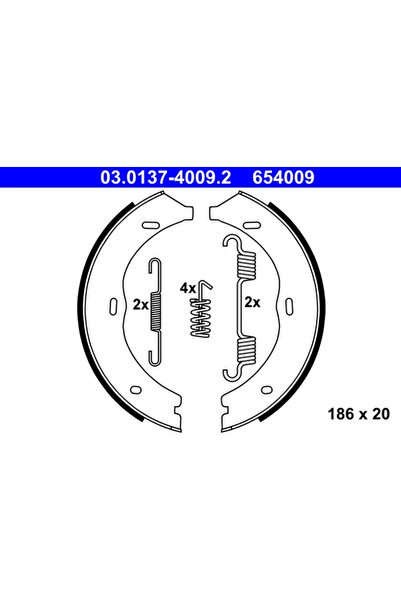 Ate Set Saboti Frana Frana De Mana Mercedes-Benz Viano/Vito / Mixto Caroserie...