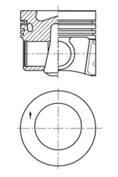 Kolbenschmidt Piston Audi A1/A3 Seat Leon/Toledo 4
