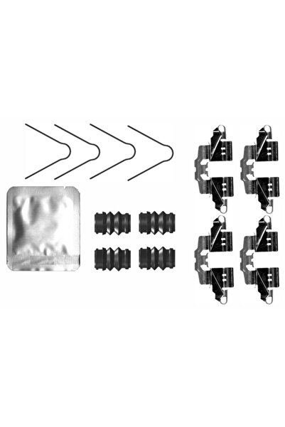 TEXTAR Set Accesorii Placute Frana Toyota Auris/Corolla Limuzina/Prius 2008-2019