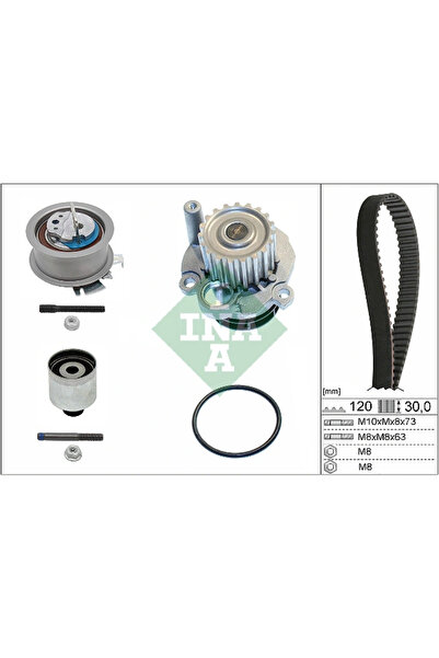 FAG Set Pompa Apa + Curea Dintata Audi A3/A4 B6/A6 C5 Ford Galaxy 1