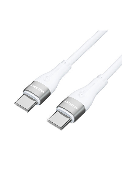 Other Durable flexible cable USB-C - USB-C PD 65W 1m white