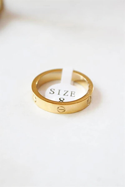 aysugün مجموعة خواتم زفاف رفيعة من LitaeTrend مكونة من 6 قطع - ذهبي