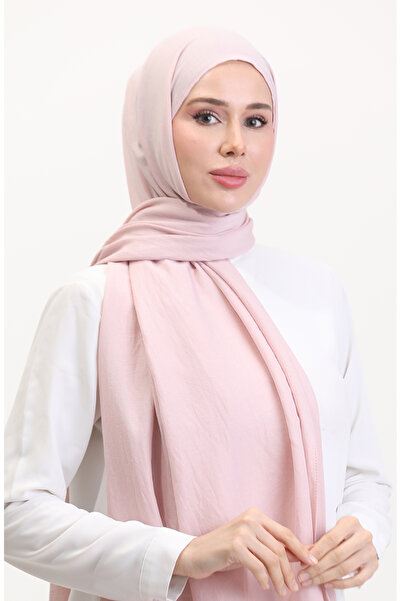sefamerve Cotton Caz Şal 70257-15 Pudra