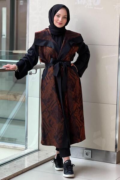 Nuss Jakar Desenli Cupra Kap