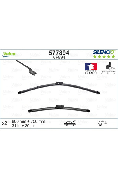 VALEO Lamela Stergator Fata Citroen C4 Grand Picasso 2/C4 Picasso 2/C4 Spacet...